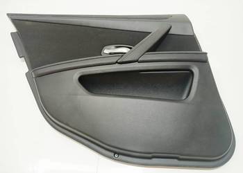 BOCZEK TAPICERKA DRZWI LEWY TYŁ TYLNY BMW E60 E61 LCI OE (4824910) CZARNY