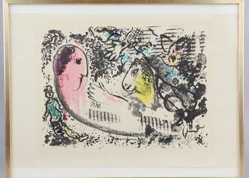 Odbitka litograficzna Marc Chagall, po - niesygnowana