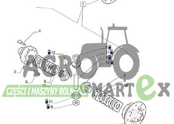 1930983, CAR66146, B506395, 87760652, 87710146 ZESTAW NAPRAWCZY CNH