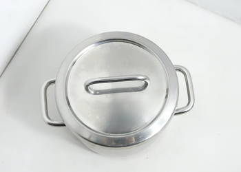 Wysoki garnek WMF Transtherm 3.5L 16 cm ze stali 18/10 z pokrywką – Indukcj