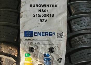 Opony zimowe falken eurowinter HS01 215/50R18  4szt komplet nowe