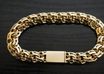 ZŁOTA BRANSOLETA GARIBALDI - BRANSOLETKA GALIBARDI 60G