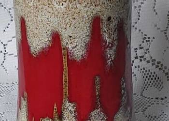 Wazon Scheurich West Germany 549-21 – fat lava, idealny stan, kolekcjonersk