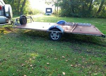 Laweta lekka Thule.Dmc 750 kg.Dł.najazdu 3.65m,szer.2m