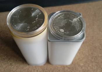 Srebrne monety 1oz  Britannia i Liść Klonu 25szt
