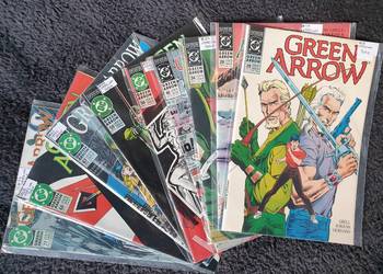 Green Arrow - zestaw 9 komiksów DC USA 1990-1993 rok