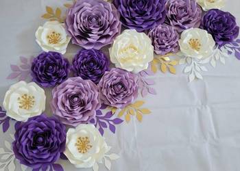 Zestaw kwiatów 3D typ Chanel