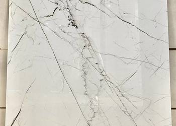 Gres polerowany Marmo Thassos 80x80 BIAŁY