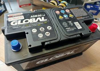 Akumulator AGM START&STOP 80Ah 800A Global