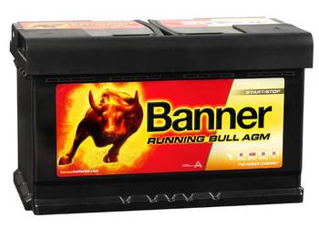 Akumulator Banner Running Bull AGM 80Ah 800A