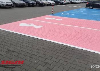 Oznakowanie poziome, malowanie linii, pasów, parkingów