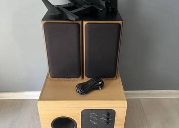 Kultowy zestaw audio 2.1 Tannoy Mercury vs + Jamo  E6sub + komplet dodatkow