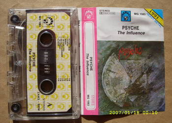 + ROCK ,kaseta  ; PSYCHE --THE INFLUENCE.--MG 1085