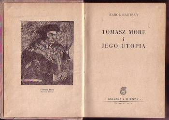 (8360) TOMASZ MORE I JEGO UTOPIA – KAROL KAUTSKY