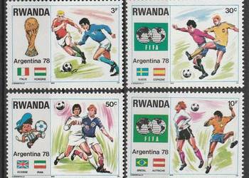 RWANDA - PIŁKA NOŻNA  MŚ ARGENTYNA - 1978 - CZYSTE **