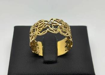 Nowy Złoty pierścionek pr 585 4,17g (Rozmiar 22)