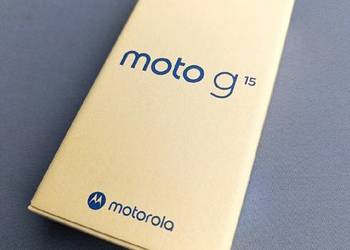NOwy Smartfon Motorola Moto G15 Gravity Gray