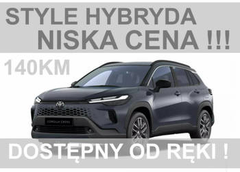 Toyota Corolla Cross Style 140KM Czujniki Felgi 18" Kamera Super Niska Cen…