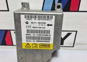 BMW E39 MODUŁ STEROWNIK SENSOR PODUSZEK AIRBAG 6919789