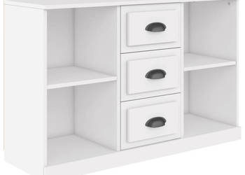 Szafka biała 1045x355x675 cm materiał drewnopochodny WM-816232