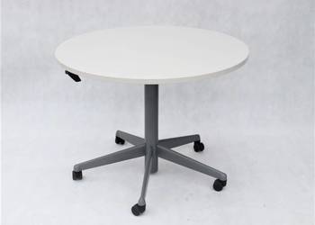 stolik Steelcase okrągły reg.wysokość, meble biurowe używane