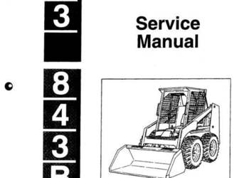 Bobcat 843 843B instrukcja naprawy