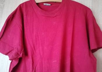 Podkoszulek, T-shirt męski Flipper bordowy.Rozmiar L