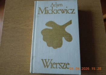 ksiązka adam mickiewicz wiersze