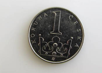 Moneta 1 Koruna Korona  2003 ( Czechy )