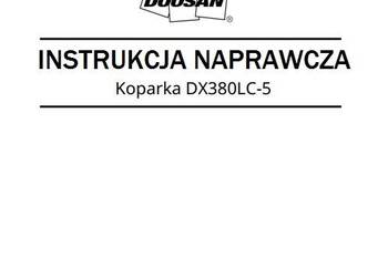 Doosan DX340LC-5 DX380LC-5 instrukcja naprawy PL