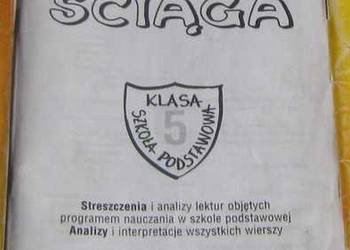 ŚCIĄGA SZKOŁA PODSTAWOWA KLASA 5 ŚCIĄGA SZKOŁA PODSTAWOWA KLASA 5