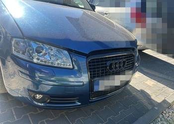 Zderzak przedni kompletny duży grill Audi a3 8P lift LZ5C i inne Maska lamp