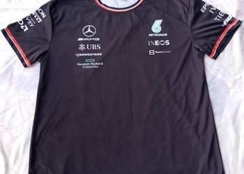 Mercedes AMG Petronas team Black F1 rozmiar L koszulka wysyłka