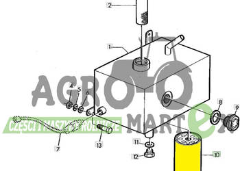 AZ36942 FILTR HYDR JD zam