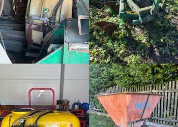 Sprzedam opryskiwacz biardzki 800l, pług, opryskiwacz 400l, rozsiewacz