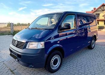 Volkswagen Transporter T5 2.5 TDI 130 km. Sprawna klimatyzacja.  Długie opł