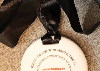 Medal wizyty korpusu dyplomatycznego MSZ w 2002 r.