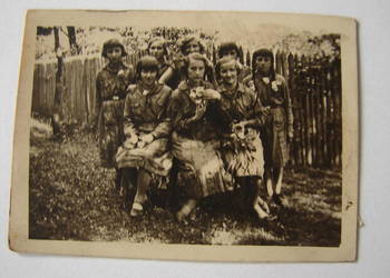 Zadwórze / Harcerze u państwa Remiszów w 1937 r - małe zdjęcie