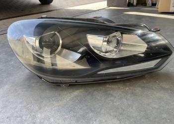 Lampa prawy przód led volkswagen vw golf 6