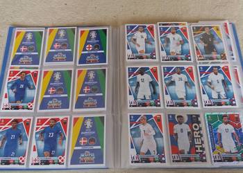 Karty Piłkarskie Specjacne i inne Match Attax  Album + 190 kart