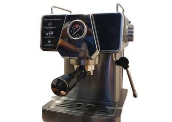 Libeica 1350W 19bar Ekspres Kolbowy Srebrny