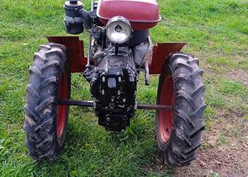 Traktorek 1 osiowy 2 cylindrowy  Mesko   RJS-1 + glebogryzałka