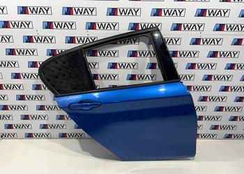 BMW F20 DRZWI PRAWY TYŁ TYLNE B45 ESTORIL BLAU