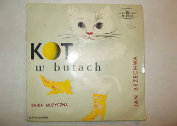 Kot w butach,Jan Brzechwa,bajka muzyczna,winyl