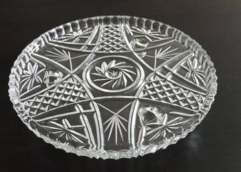 Przepiękna Płaska Kryształowa Przepiękna Płaska Kryształowa