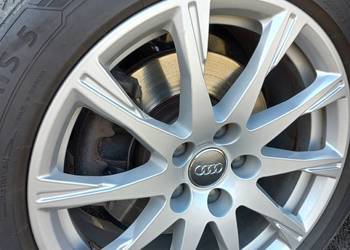 Koła Felg Audi 225/50/R17 Zimowe opony Barum 2024r. 5x112 otwór 66,6mm ET42