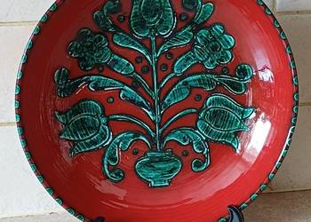 vintage talerzna ścianę