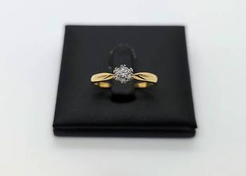 Złoty pierścionek próby 585 - 1,67g (Rozmiar 17)