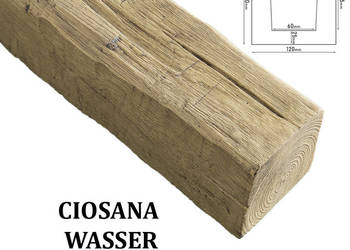 Belka Rustykalna Ciosana 12x12 cm WASSER