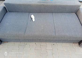 kanapa rozkładaną łóżko, odbiór osobisty, stan dobry